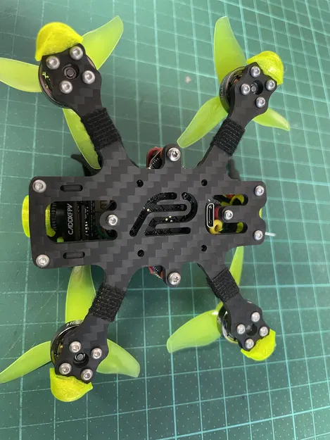 Bộ phụ kiện in 3D cho khung drone FPV AlfaRC Apex 2 - Image 2