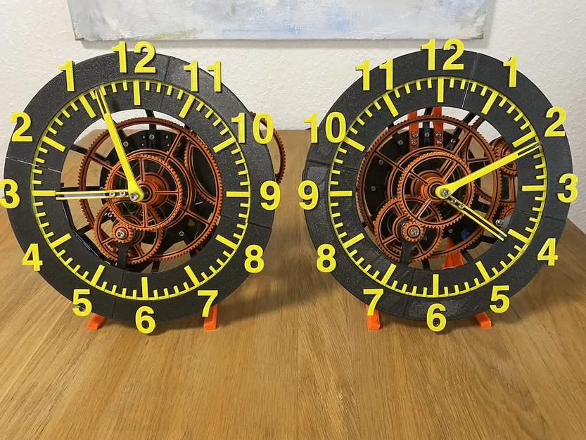 Đồng hồ treo tường và để bàn im lặng (Silent Wall and Desk Clock) - Image 1