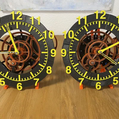 Đồng hồ treo tường và để bàn im lặng (Silent Wall and Desk Clock)