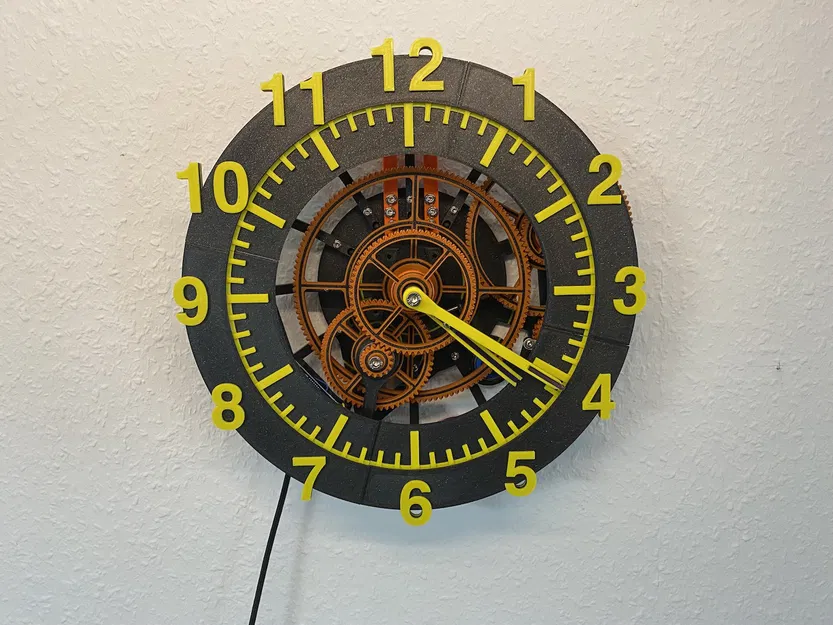 Đồng hồ treo tường và để bàn im lặng (Silent Wall and Desk Clock) - Image 2