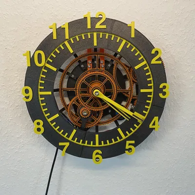 Đồng hồ treo tường và để bàn im lặng (Silent Wall and Desk Clock)