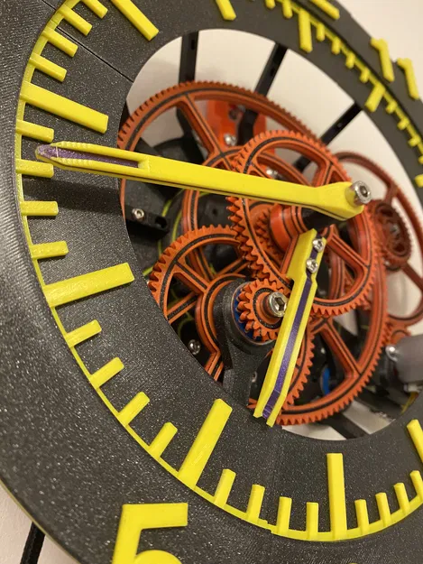 Đồng hồ treo tường và để bàn im lặng (Silent Wall and Desk Clock) - Image 3