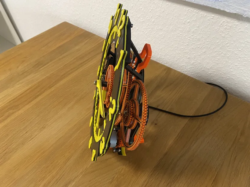 Đồng hồ treo tường và để bàn im lặng (Silent Wall and Desk Clock) - Image 4