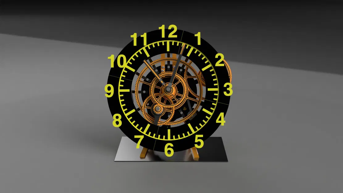 Đồng hồ treo tường và để bàn im lặng (Silent Wall and Desk Clock) - Image 6