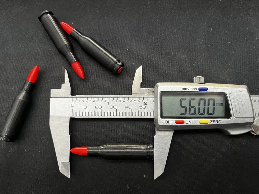 Mô hình viên đạn AK47 7.62x39 mm in 3D chi tiết - Image 2