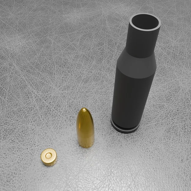 Mô hình viên đạn AK47 7.62x39 mm in 3D chi tiết - Image 7