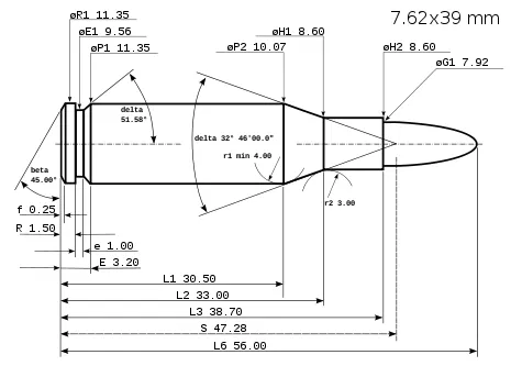 Mô hình viên đạn AK47 7.62x39 mm in 3D chi tiết - Image 8