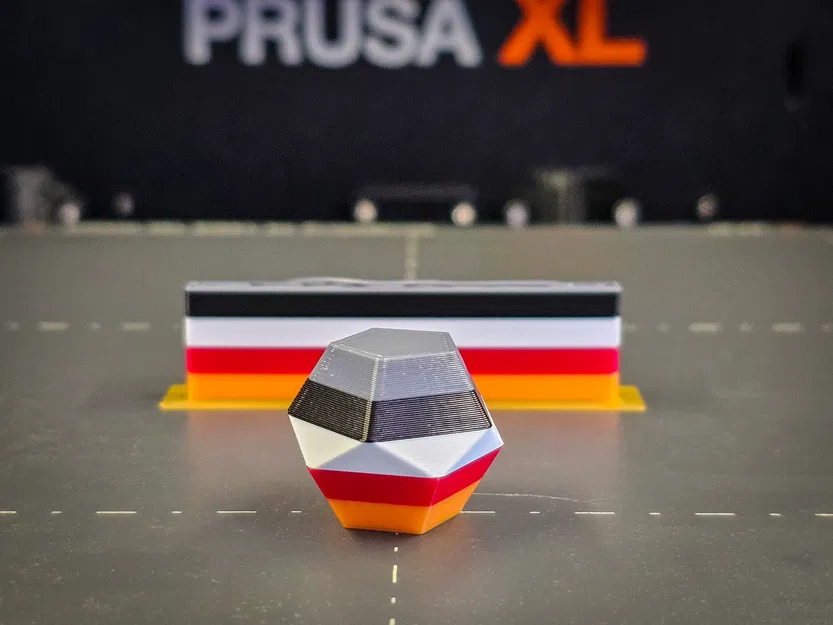 Mô hình Test In 5 Màu Khối Dodecahedron XL - Image 1