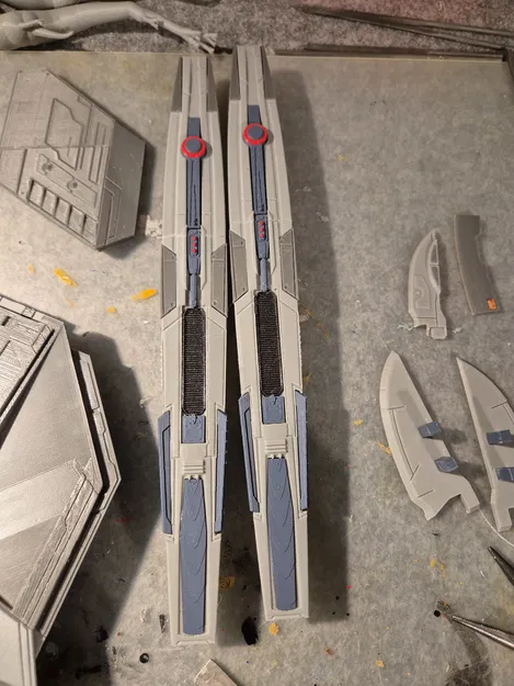 Mô hình tàu vũ trụ Star Trek U.S.S. CLARKE - Image 13