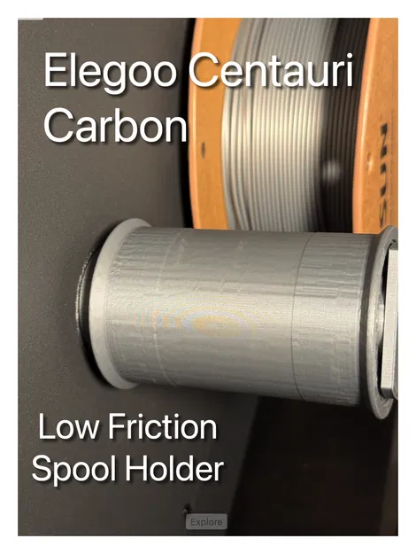 Giá đỡ cuộn nhựa ma sát thấp cho Elegoo Centauri Carbon - Image 1