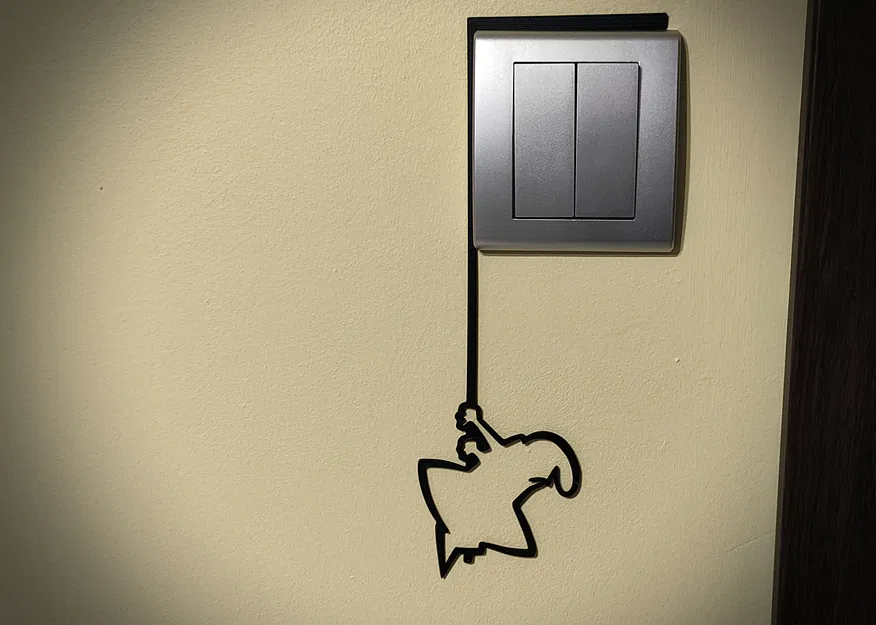 Mô hình công tắc đèn hài hước – La Linea Balum 10 - Image 6