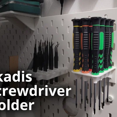 Giá treo tua vít cho bảng Ikea Skadis