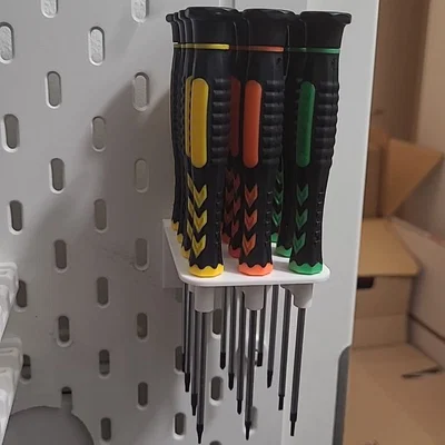 Giá treo tua vít cho bảng Ikea Skadis