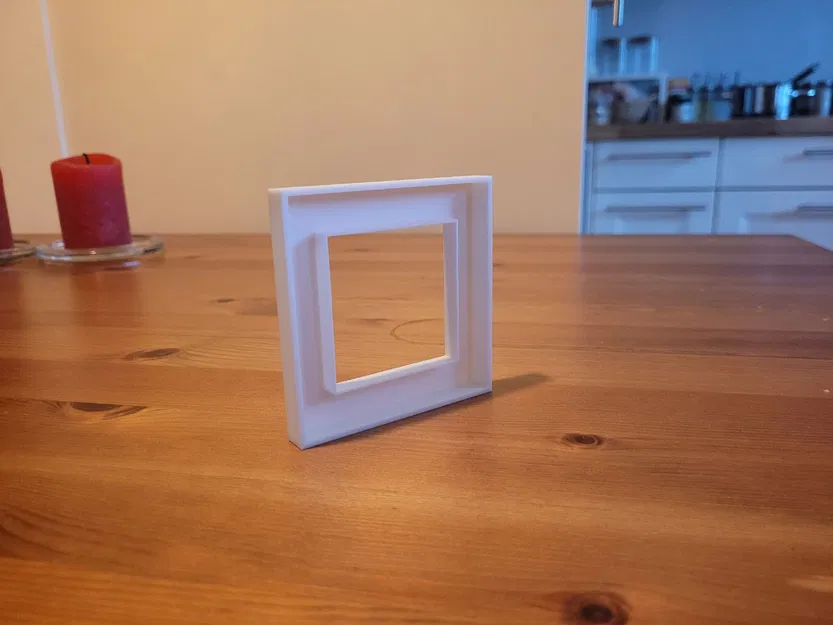 Khung ốp tường thẩm mỹ cho công tắc Shelly Wall Switch 4 và Plus i4 - Image 3