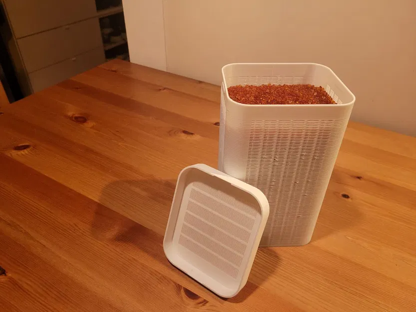 Hộp đựng hạt hút ẩm Silica Gel cỡ lớn cho Drybox 3D - Image 3