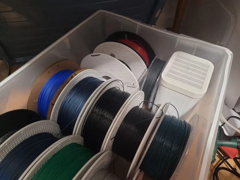 Hộp đựng hạt hút ẩm Silica Gel cỡ lớn cho Drybox 3D - Image 5