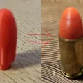 Đầu đạn giả 9mm Luger (Snap Caps) in 3D cho tập luyện an toàn - Thumbnail 1