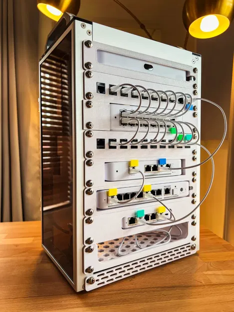 Giá đỡ Rack 10-inch cho Unifi UCG-Fiber - Image 2