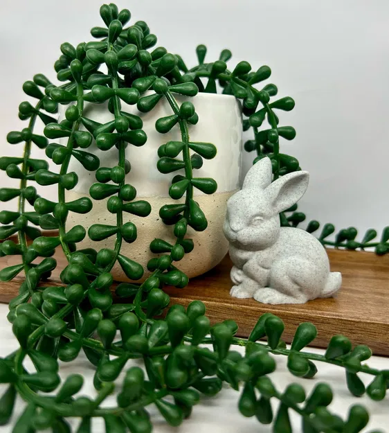 Mô hình chú thỏ Bunny-bunny đáng yêu trang trí bàn làm việc - Image 2