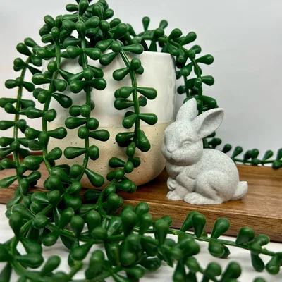 Mô hình chú thỏ Bunny-bunny đáng yêu trang trí bàn làm việc