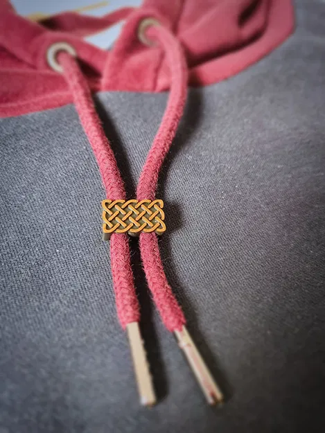 Hạt xỏ dây áo hoodie họa tiết Celtic - Image 5