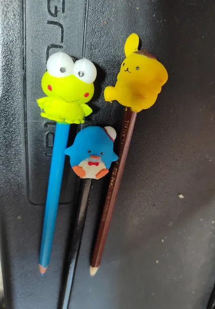 Đầu Gắn Bút Chì Tuxedo Sam - Dễ thương cho bé - Image 1