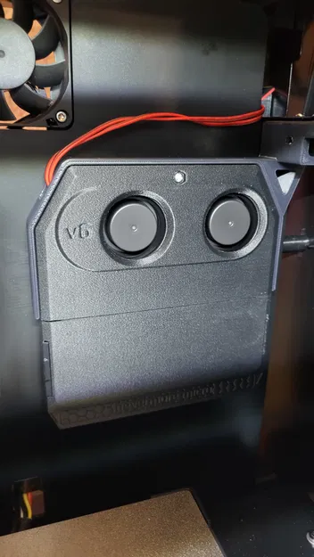 Ngàm gắn bộ lọc Nevermore V6 cho máy in Qidi Q1 Pro - Image 2