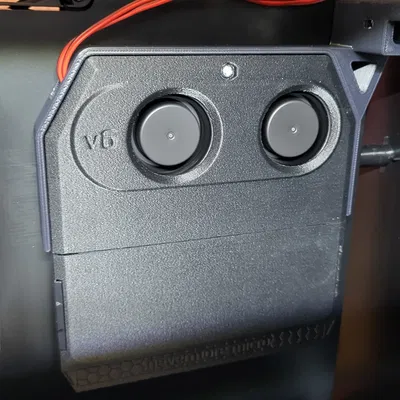 Ngàm gắn bộ lọc Nevermore V6 cho máy in Qidi Q1 Pro