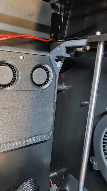 Ngàm gắn bộ lọc Nevermore V6 cho máy in Qidi Q1 Pro - Image 3