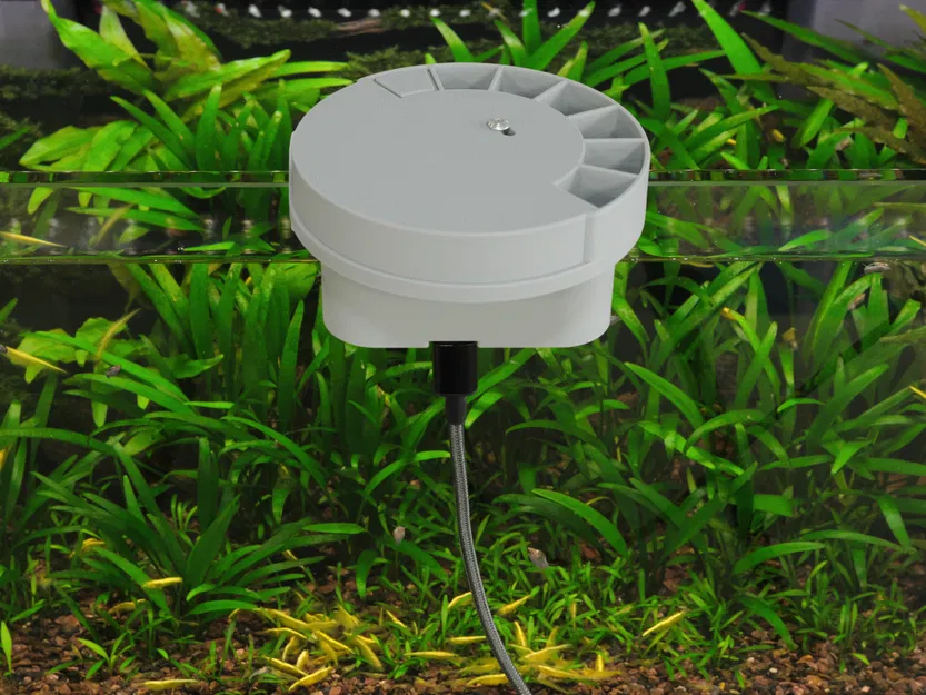 Máy cho cá ăn tự động chính xác có tích hợp WiFi - Image 1