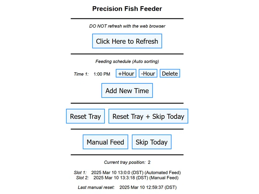 Máy cho cá ăn tự động chính xác có tích hợp WiFi - Image 2