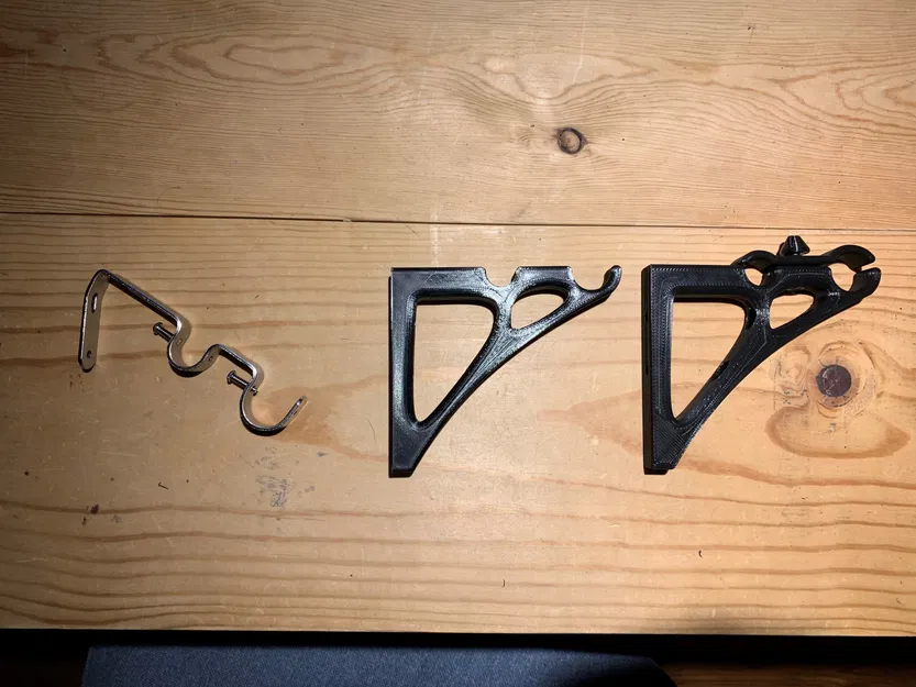 Giá treo rèm đôi (Double Curtain Rod Holder) - Image 4