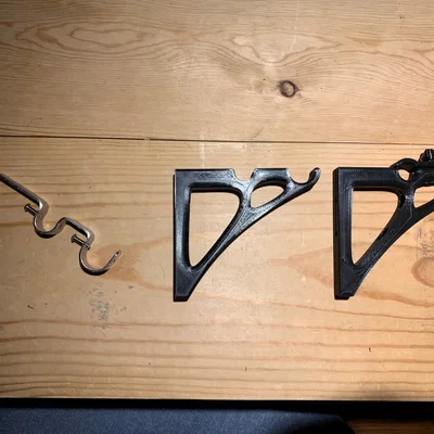 Giá treo rèm đôi (Double Curtain Rod Holder)