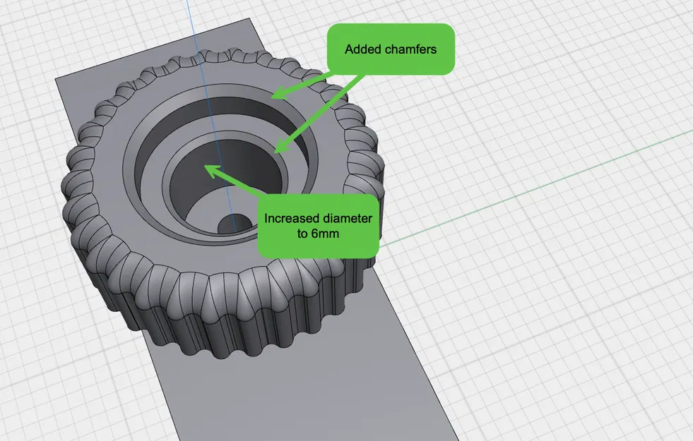 Bộ phận giữ ống Bowden cho máy sấy Creality Space Pi - Image 4
