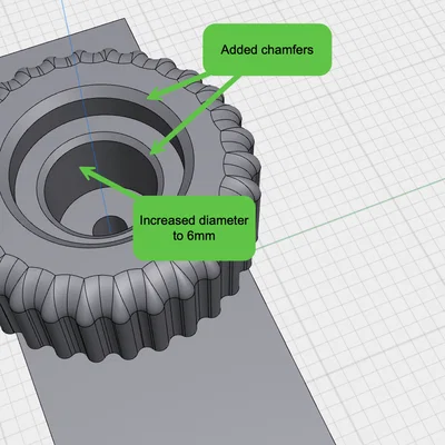 Bộ phận giữ ống Bowden cho máy sấy Creality Space Pi