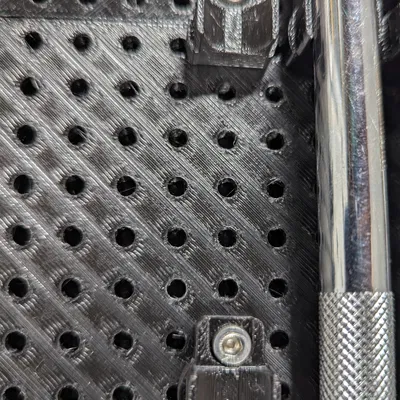 Ngàm giữ cần nối 3/8 cho Toolgrid - Giải pháp sắp xếp đồ nghề thông minh