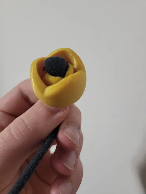 Hạt xỏ trang trí hình hoa Tulip - Image 2