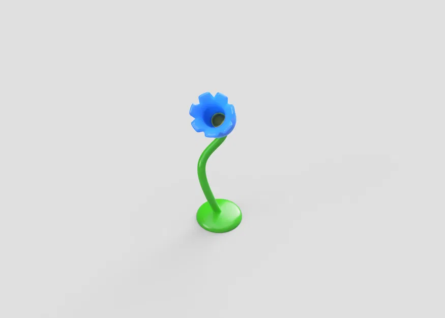 Mô hình bông hoa nhỏ (Small Flower) - Dự án in 3D đơn giản, đẹp mắt - Image 3