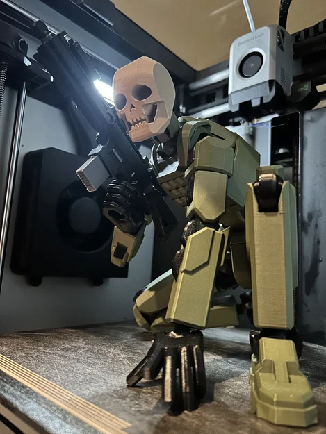 Đầu lâu Dummy 13 (Skull V1.0) - Phụ kiện in 3D cực chất - Image 2