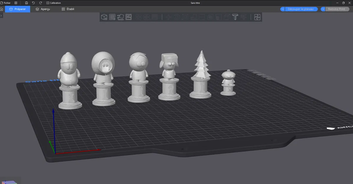 Bộ cờ vua 3D mô hình The Simpsons và South Park độc đáo - Image 3