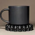 Đế lót ly đầu lâu (Skull Coaster) - Thumbnail 1