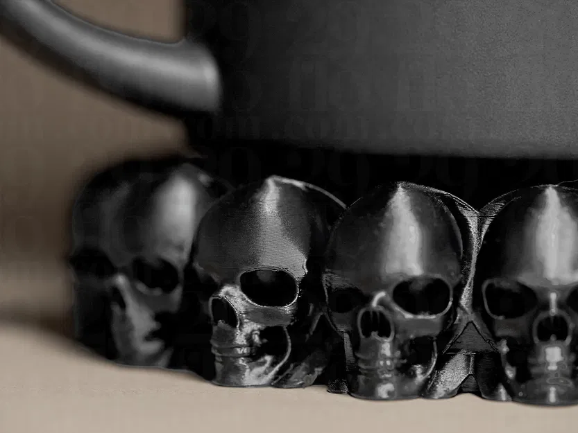 Đế lót ly đầu lâu (Skull Coaster) - Image 3