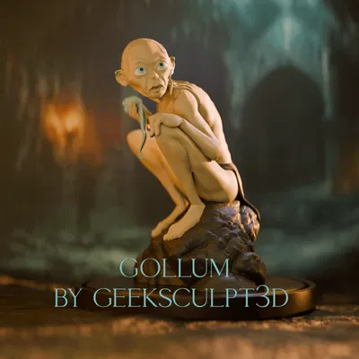 Mô hình điêu khắc Gollum