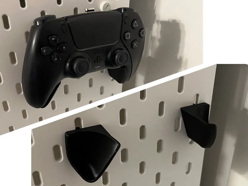 Giá treo tay cầm PS5 cho bảng IKEA SKADIS - Image 1