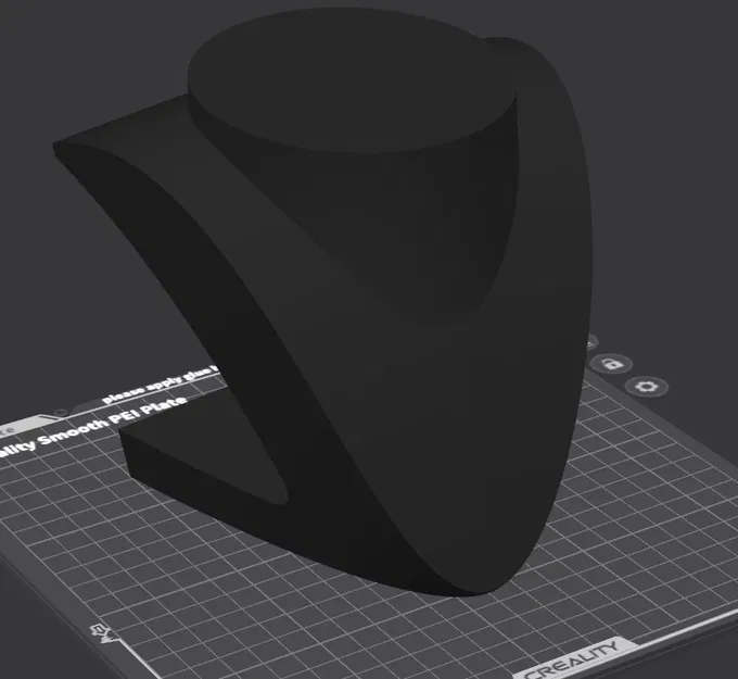 Giá đỡ dây chuyền phong cách tối giản - In 3D không cần Support - Image 1