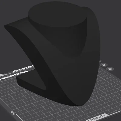Giá đỡ dây chuyền phong cách tối giản - In 3D không cần Support
