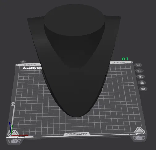 Giá đỡ dây chuyền phong cách tối giản - In 3D không cần Support - Image 2