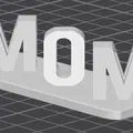 Mô hình trang trí MOM DAD 3D - Quà tặng ảo ảnh thị giác độc đáo - Thumbnail 4