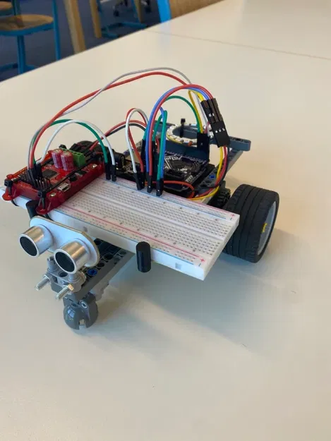 Ngàm gắn động cơ DC TT và đầu chuyển trục tương thích Lego - Image 2