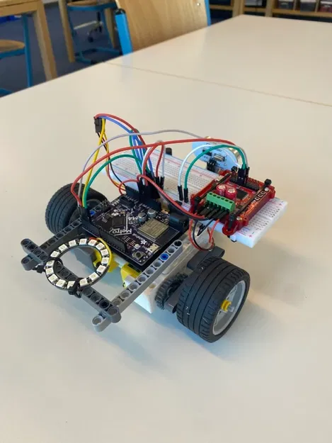 Ngàm gắn động cơ DC TT và đầu chuyển trục tương thích Lego - Image 6